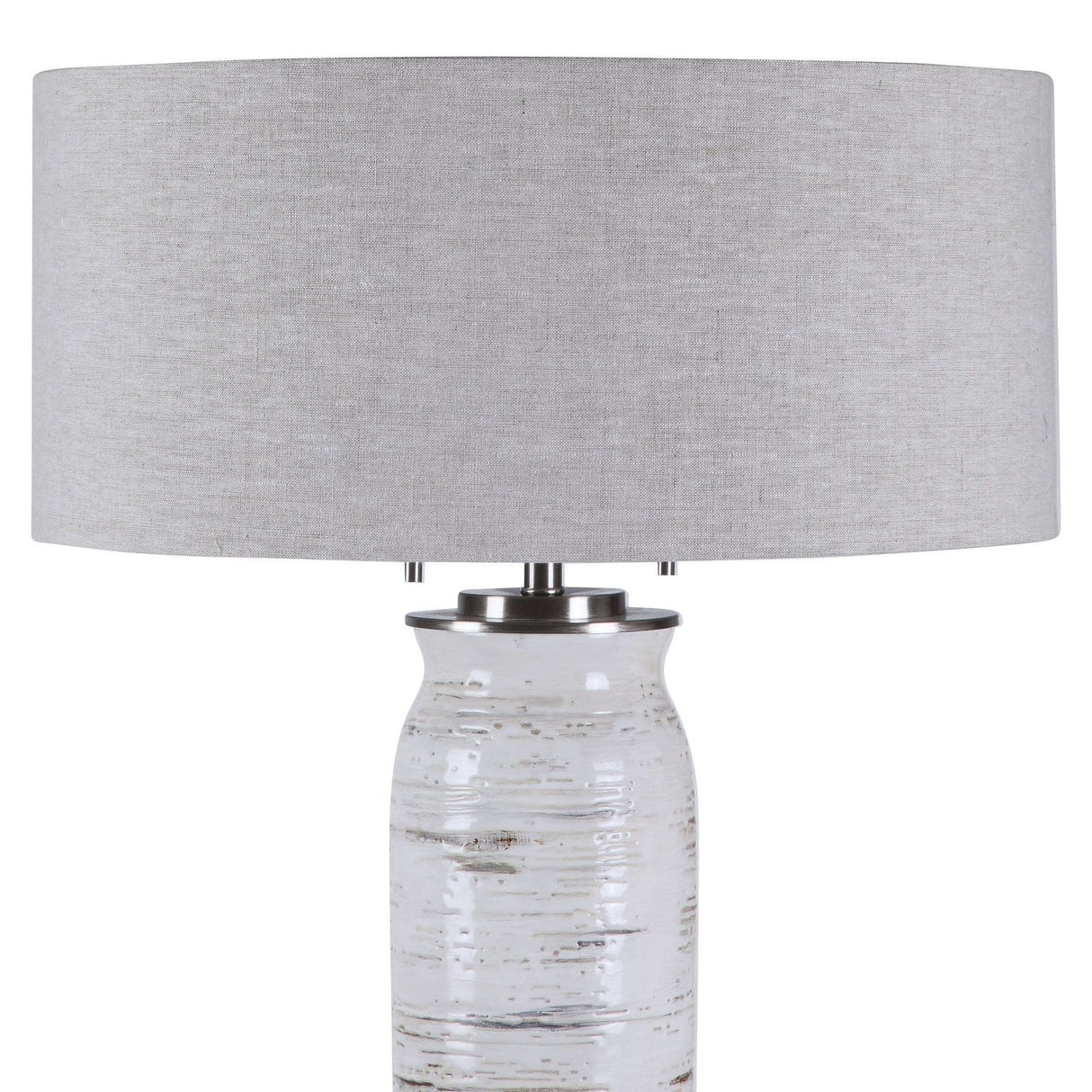 Uttermost Lenta White Table Lamp - Home Elegance USA