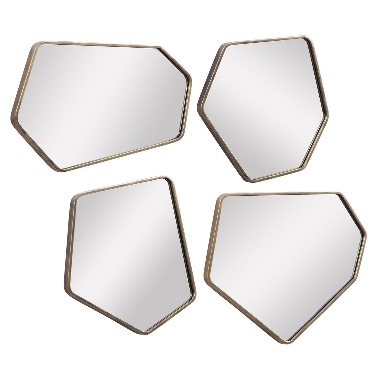 Uttermost Linneah Modern Mirrors - Set Of 4 - Home Elegance USA