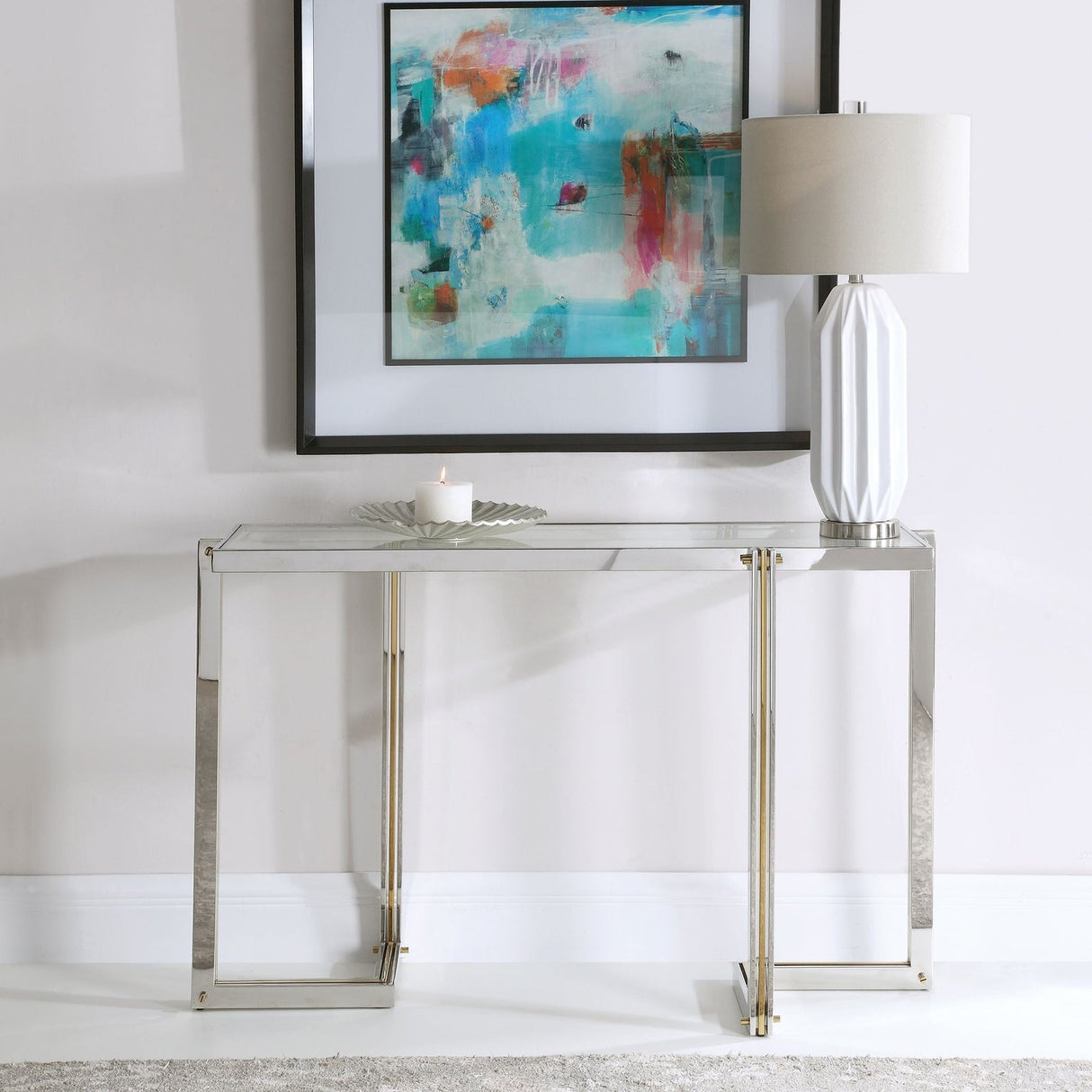 Uttermost Locke Modern Console Table - Home Elegance USA