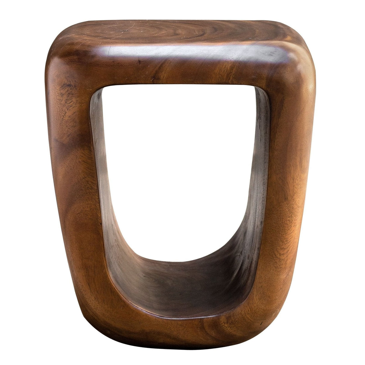 Uttermost Loophole Wooden Accent Stool - Home Elegance USA