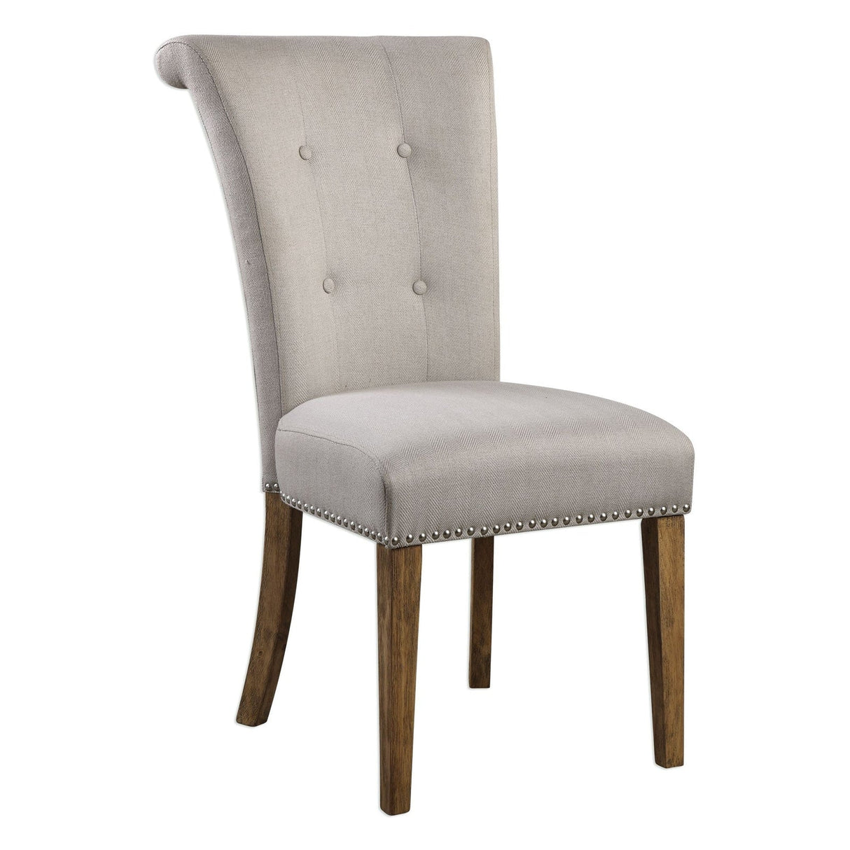 Uttermost Lucasse Oatmeal Dining Chair - Home Elegance USA