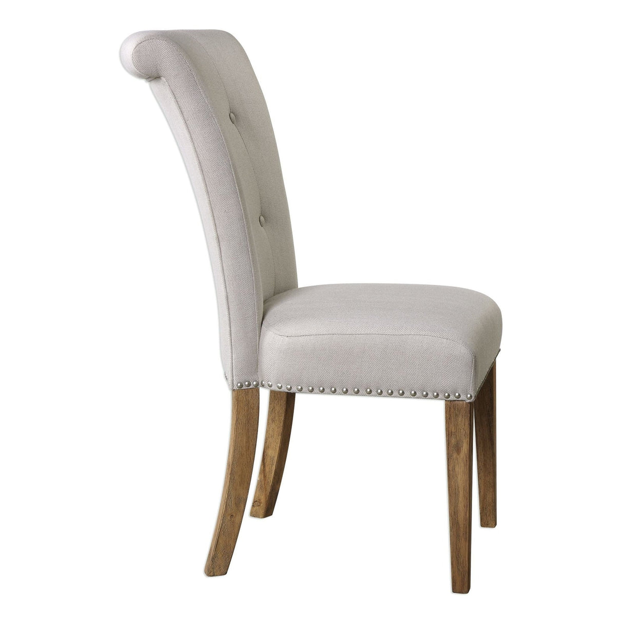 Uttermost Lucasse Oatmeal Dining Chair - Home Elegance USA