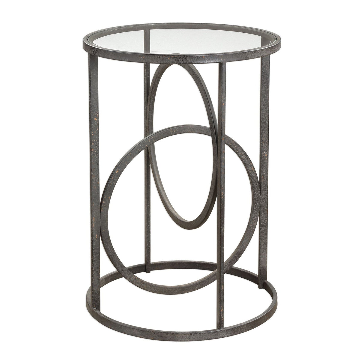 Uttermost Lucien Iron Accent Table - Home Elegance USA