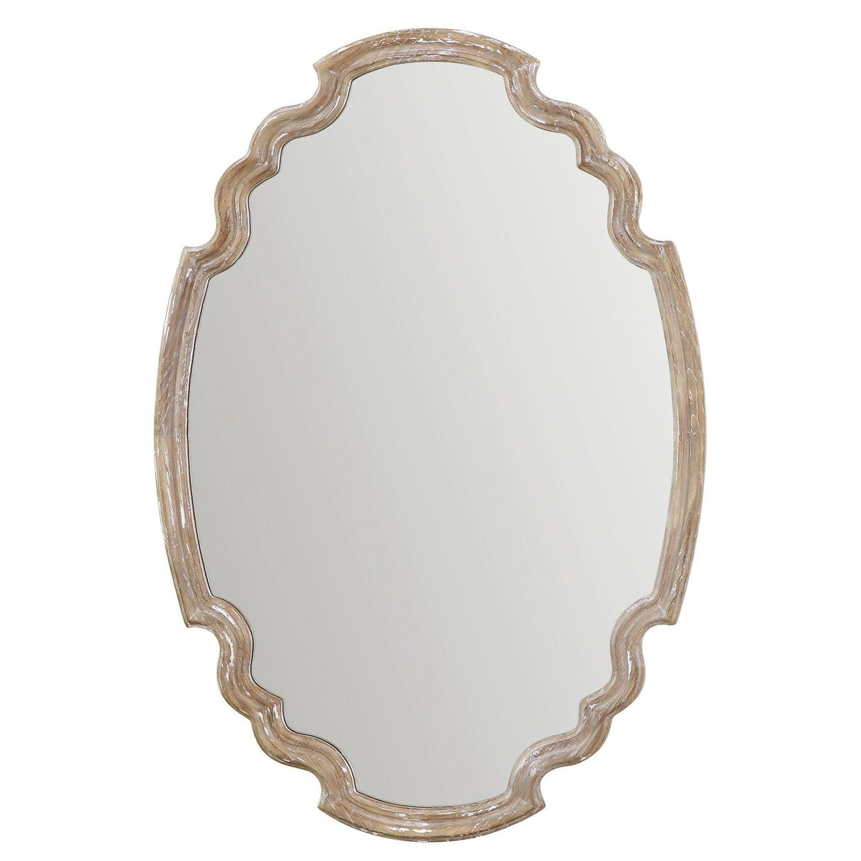 Uttermost Ludovica Aged Wood Mirror - Home Elegance USA