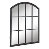 Uttermost Lyda Aged Black Arch Mirror - Home Elegance USA