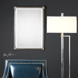 Uttermost Mackai Metallic Silver Mirror - Home Elegance USA