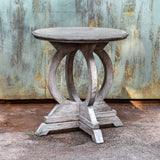 Uttermost Maiva White Side Table - Home Elegance USA