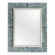Uttermost Makaria Coastal Blue Mirror - Home Elegance USA