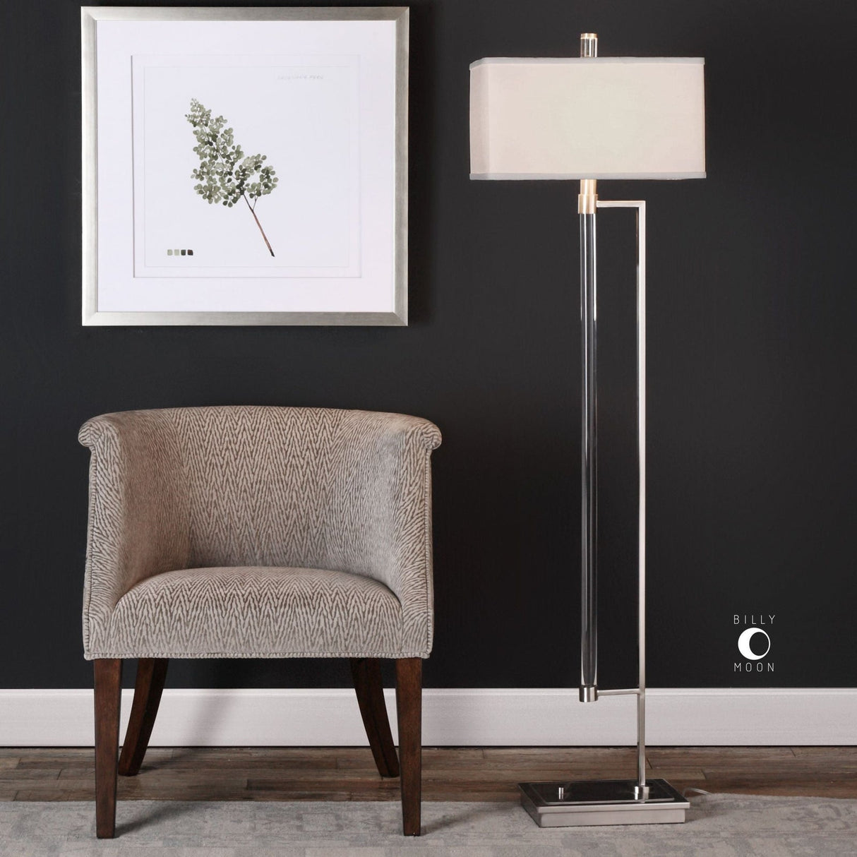 Uttermost Mannan Modern Floor Lamp - Home Elegance USA