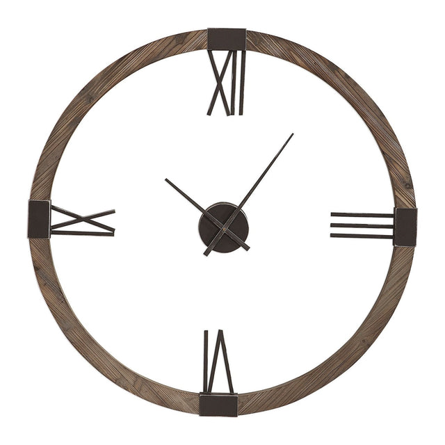 Uttermost Marcelo Modern Wall Clock - Home Elegance USA