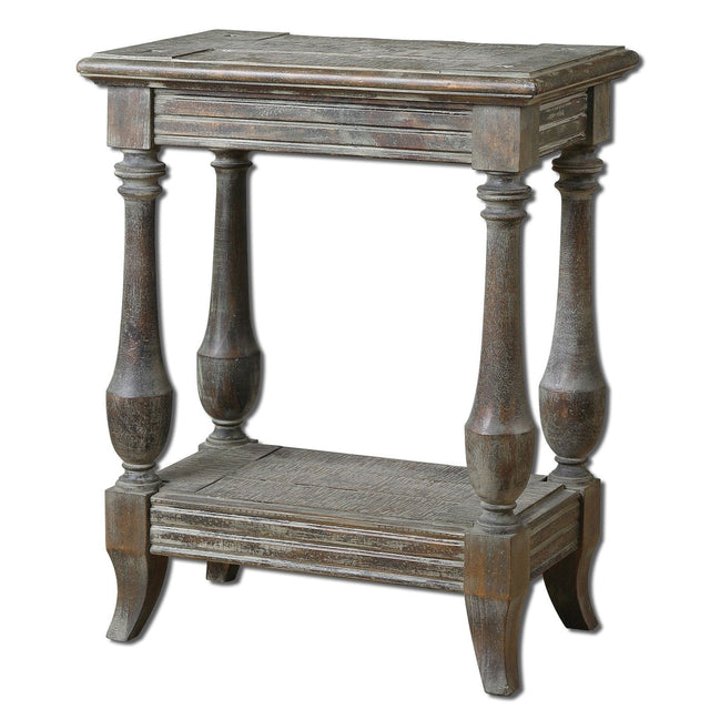 Uttermost Mardonio Distressed Accent Table - Home Elegance USA