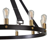 Uttermost Marlow 12 Light Circle Chandelier - Home Elegance USA