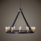 Uttermost Marlow 12 Light Circle Chandelier - Home Elegance USA