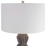 Uttermost Maxime Smokey Gray Table Lamp - Home Elegance USA