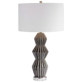 Uttermost Maxime Smokey Gray Table Lamp - Home Elegance USA