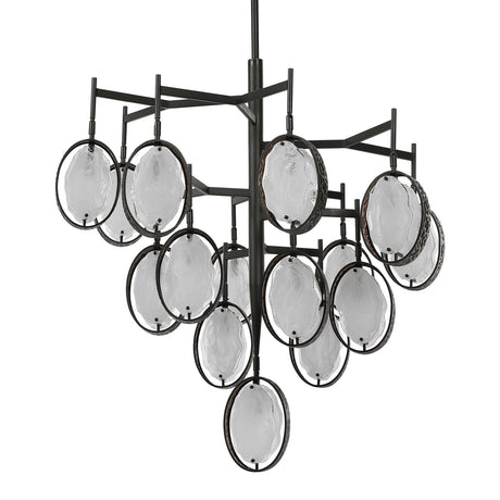 Uttermost Maxin 15 Light Large Bronze Chandelier - Home Elegance USA