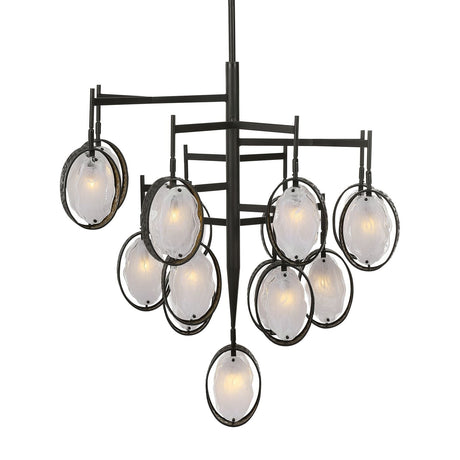 Uttermost Maxin 15 Light Large Bronze Chandelier - Home Elegance USA
