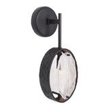 Uttermost Maxin Dark Bronze 1 Light Sconce - Home Elegance USA