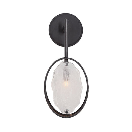 Uttermost Maxin Dark Bronze 1 Light Sconce - Home Elegance USA