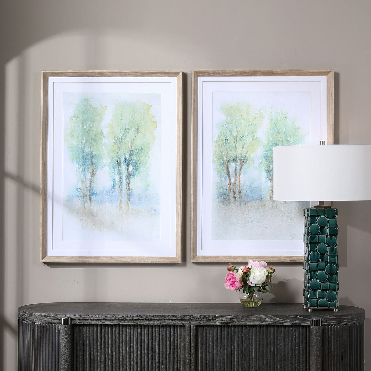 Uttermost Meadow View Framed Prints - Set Of 2 - Home Elegance USA