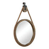 Uttermost Melton Round Pulley Mirror - Home Elegance USA