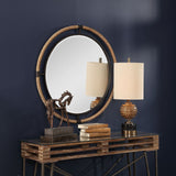 Uttermost Melville Coastal Round Mirror - Home Elegance USA