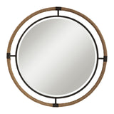 Uttermost Melville Coastal Round Mirror - Home Elegance USA