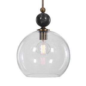 Uttermost Mendota 1 Light Glass Pendant - Home Elegance USA