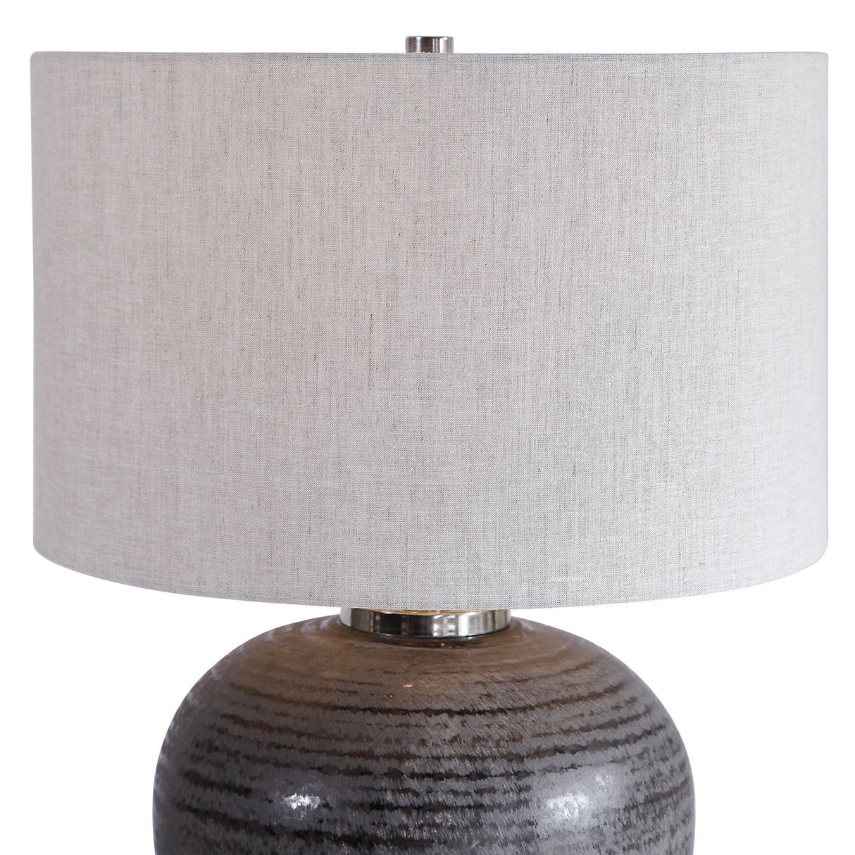 Uttermost Mikkel Charcoal Table Lamp - Home Elegance USA