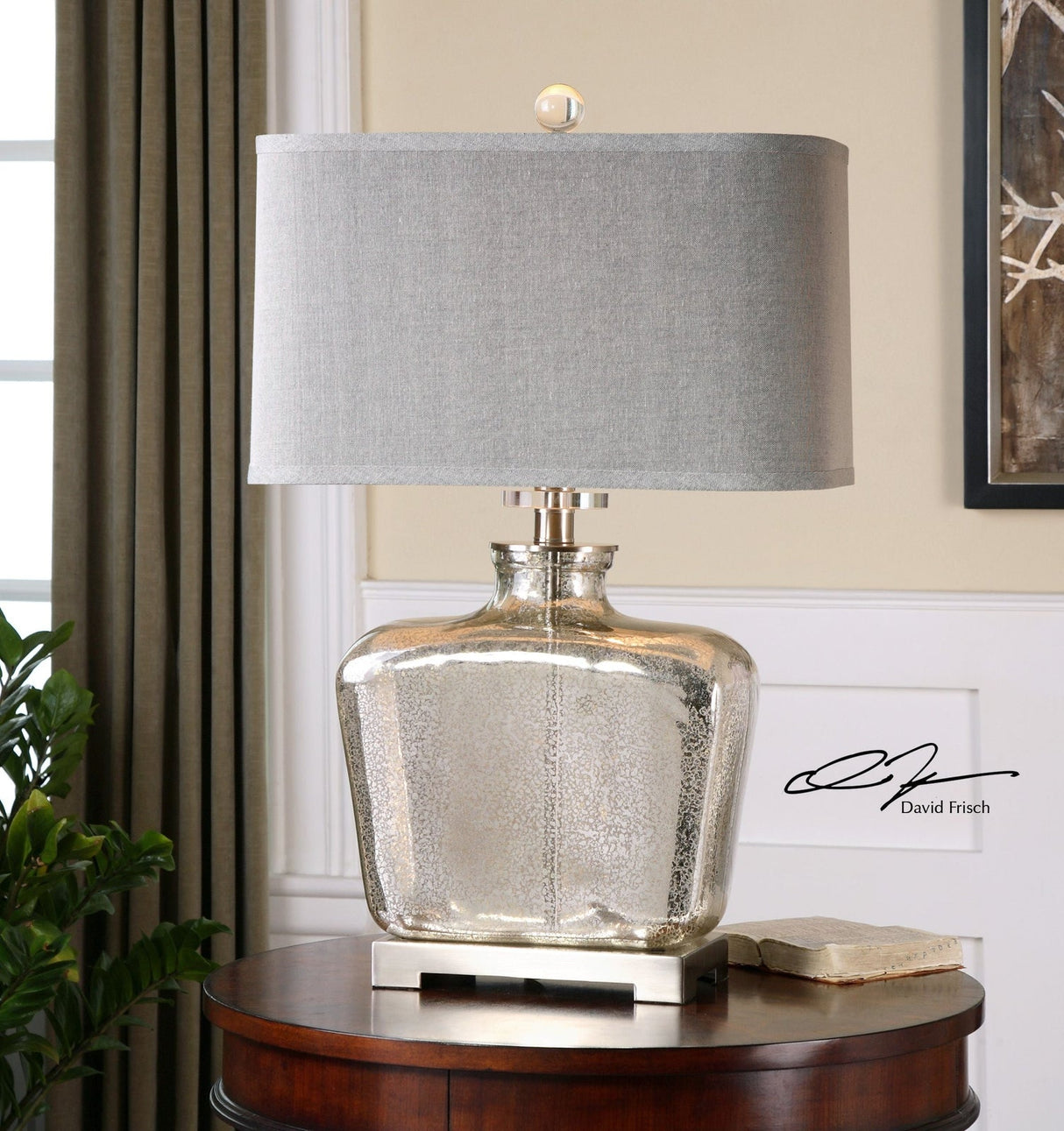 Uttermost Molinara Mercury Glass Table Lamp - Home Elegance USA