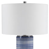 Uttermost Montauk Striped Table Lamp - Home Elegance USA