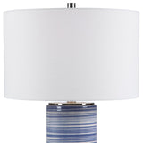 Uttermost Montauk Striped Table Lamp - Home Elegance USA