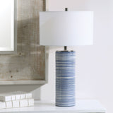 Uttermost Montauk Striped Table Lamp - Home Elegance USA