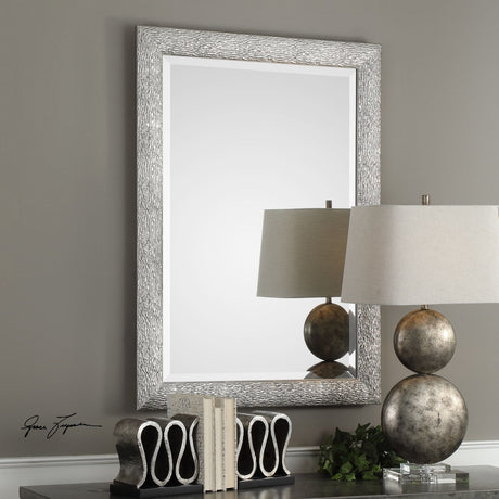 Uttermost Mossley Metallic Silver Mirror - Home Elegance USA