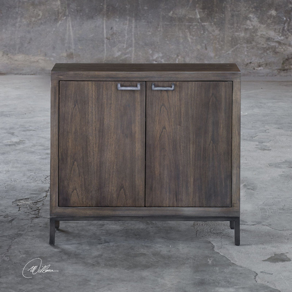 Uttermost Nadie Light Walnut Console Cabinet - Home Elegance USA