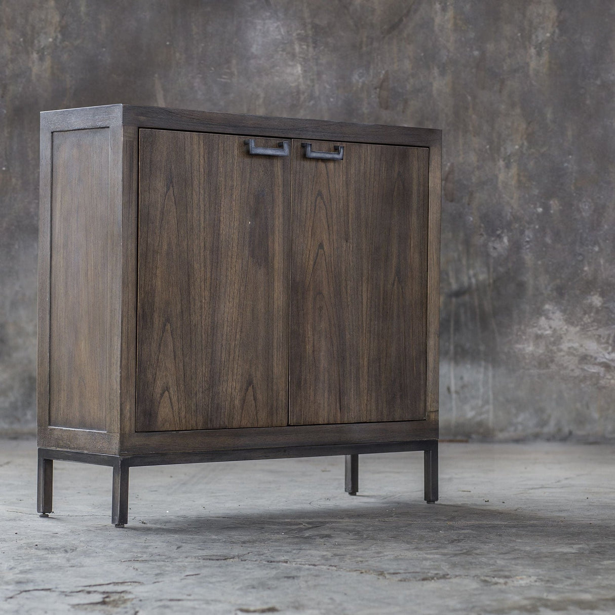 Uttermost Nadie Light Walnut Console Cabinet - Home Elegance USA