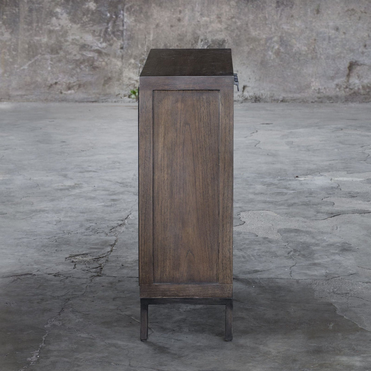 Uttermost Nadie Light Walnut Console Cabinet - Home Elegance USA