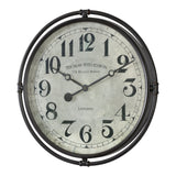 Uttermost Nakul Industrial Wall Clock - Home Elegance USA