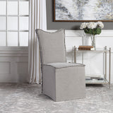 Uttermost Narissa Armless Chairs - Set Of 2 - Home Elegance USA
