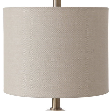 Uttermost Natania Plated Brass Buffet Lamp - Home Elegance USA