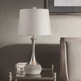 Uttermost Niah Brushed Nickel Lamp - Home Elegance USA