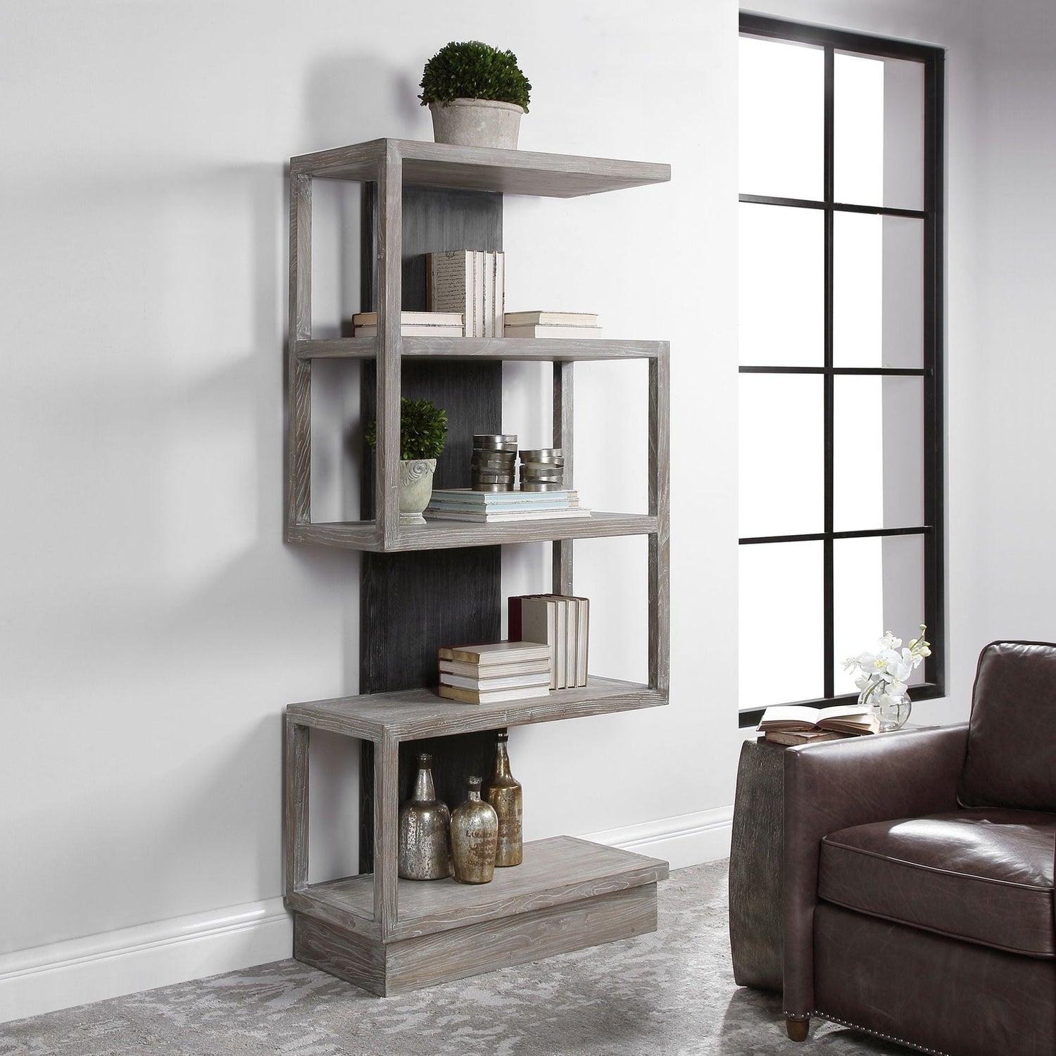 Uttermost Nicasia Modern Etagere - Home Elegance USA