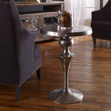 Uttermost Noland Aluminum Accent Table - Home Elegance USA