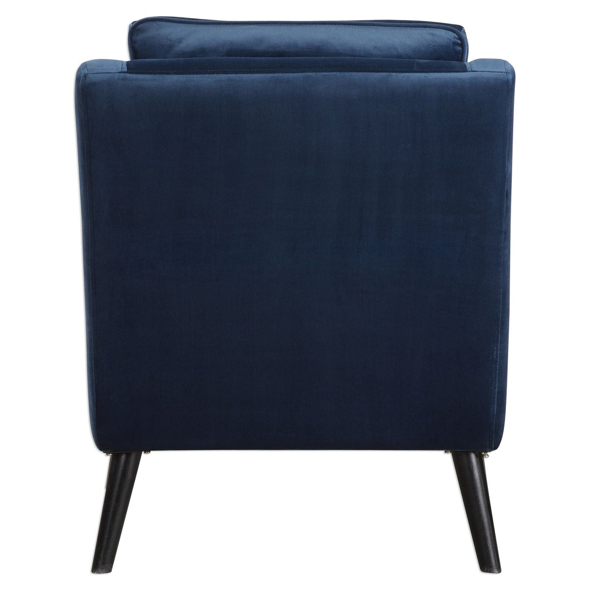 Uttermost O'Brien Blue Velvet Armchair - Home Elegance USA