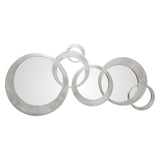 Uttermost Odiana Silver Rings Modern Mirror - Home Elegance USA