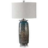 Uttermost Olesya Swirl Glass Table Lamp - Home Elegance USA