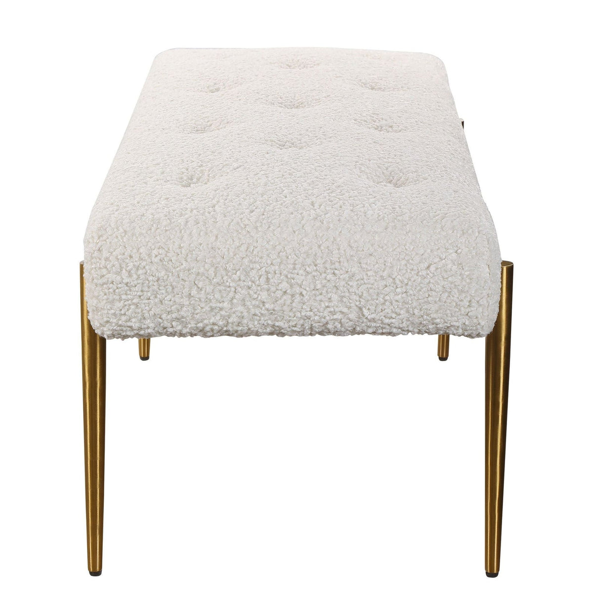 Uttermost Olivier White Bench - Home Elegance USA