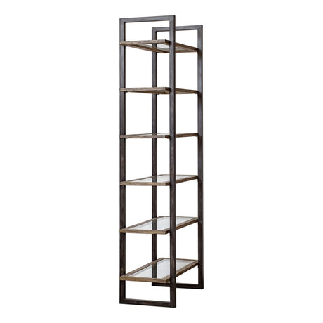 Uttermost Olwyn Industrial Etagere - Home Elegance USA