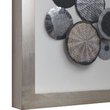Uttermost Omala Abstract Shadow Box - Home Elegance USA