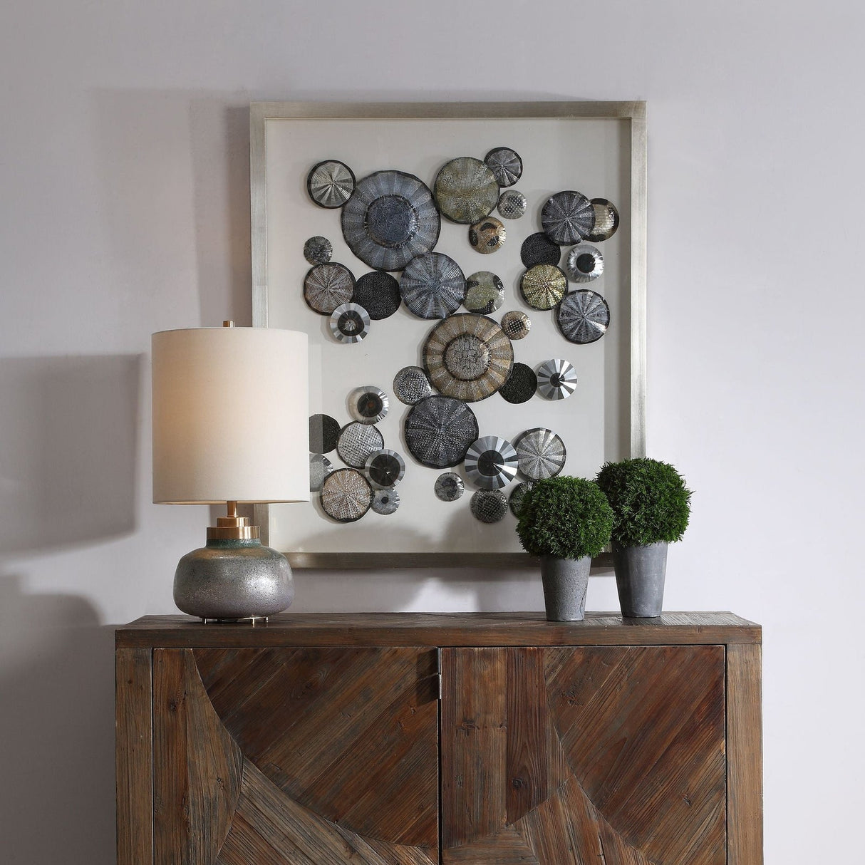 Uttermost Omala Abstract Shadow Box - Home Elegance USA
